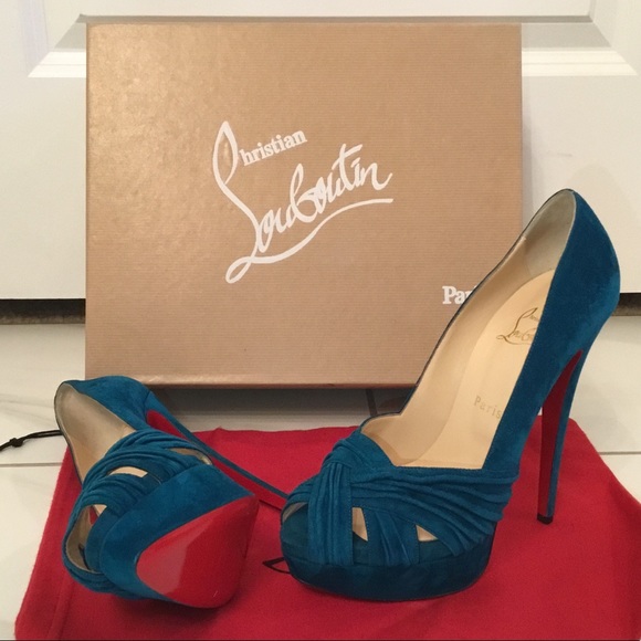 Christian Louboutin Shoes - NIB Christian Louboutin Aborina Suede Pumps